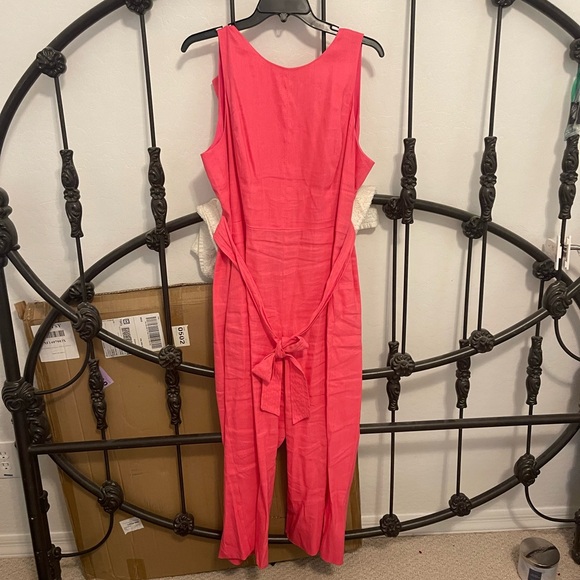 Antonio Melani Linen Adelaide Jumpsuit - Picture 4 of 4